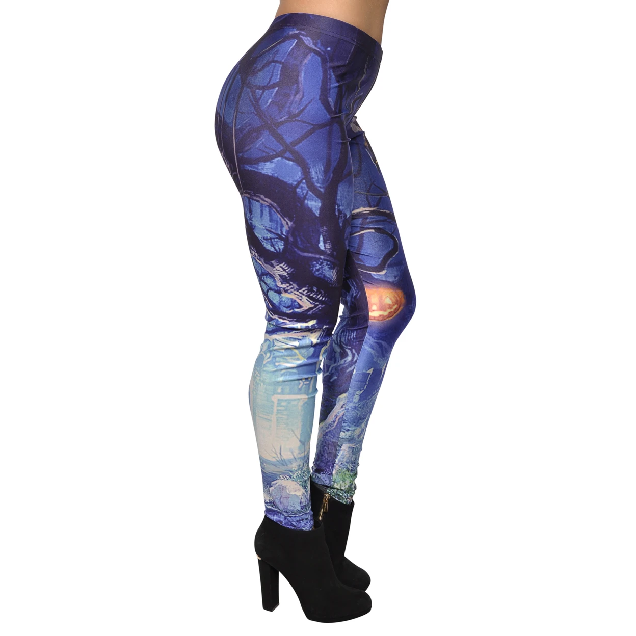 Women's Nightmare Before Christmas Leggings 3XL (3)