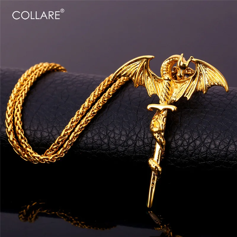Ожерелья и подвески Collare в винтажном стиле Хоббит Дракон Smaug оптовая продажа