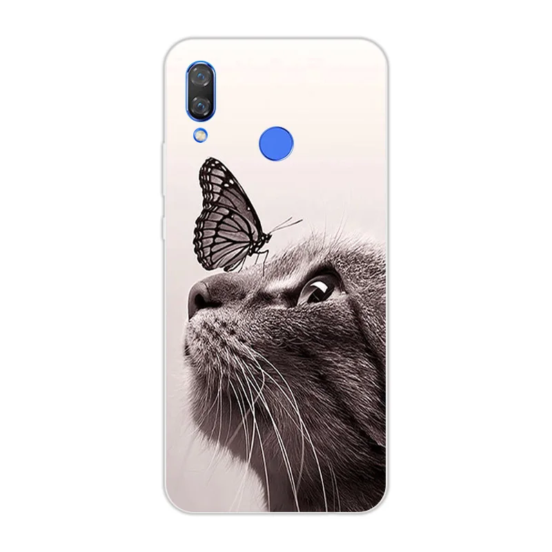6 3 дюйма для Huawei nova силиконовые чехлы телефонов мягкая задняя крышка из ТПУ