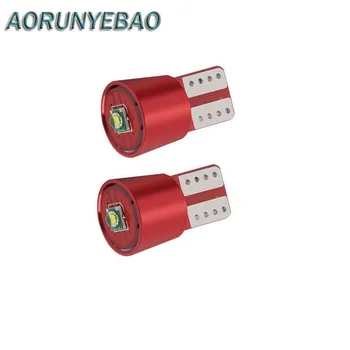 

AORUNYEBAO 2x Canbus T10 192 168 W5W Led Lights CRE Chips Bulb Super White Car Wedge Light DC12V 2Pcs High Power Good Quality