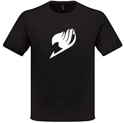 Fairy Tail Гильдии символ футболка классная Повседневное гордость футболка унисекс новые модные футболки свободные Размеры Топ ajax хлопковая