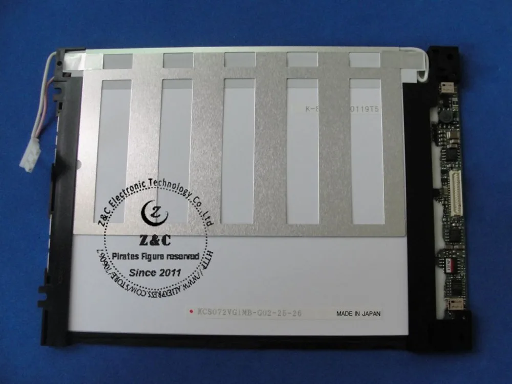 KCS072VG1MB KCS072VG1MB-G02 KCS6448MSTT-X1 Оригинальный 7 2 дюймовый ЖК-экран модуль-панель для