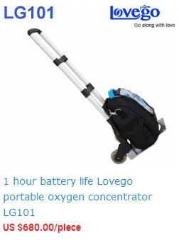 Excellent Home use 3 liters Lovego oxygen concentrator LG301 with 93% oxygen purity 2