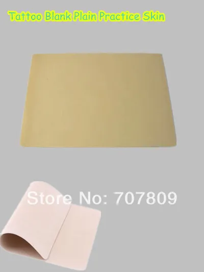 

5 pcs Tattoo Blank Plain Practice Skin 9.6" for Needle Machine Free Shipping
