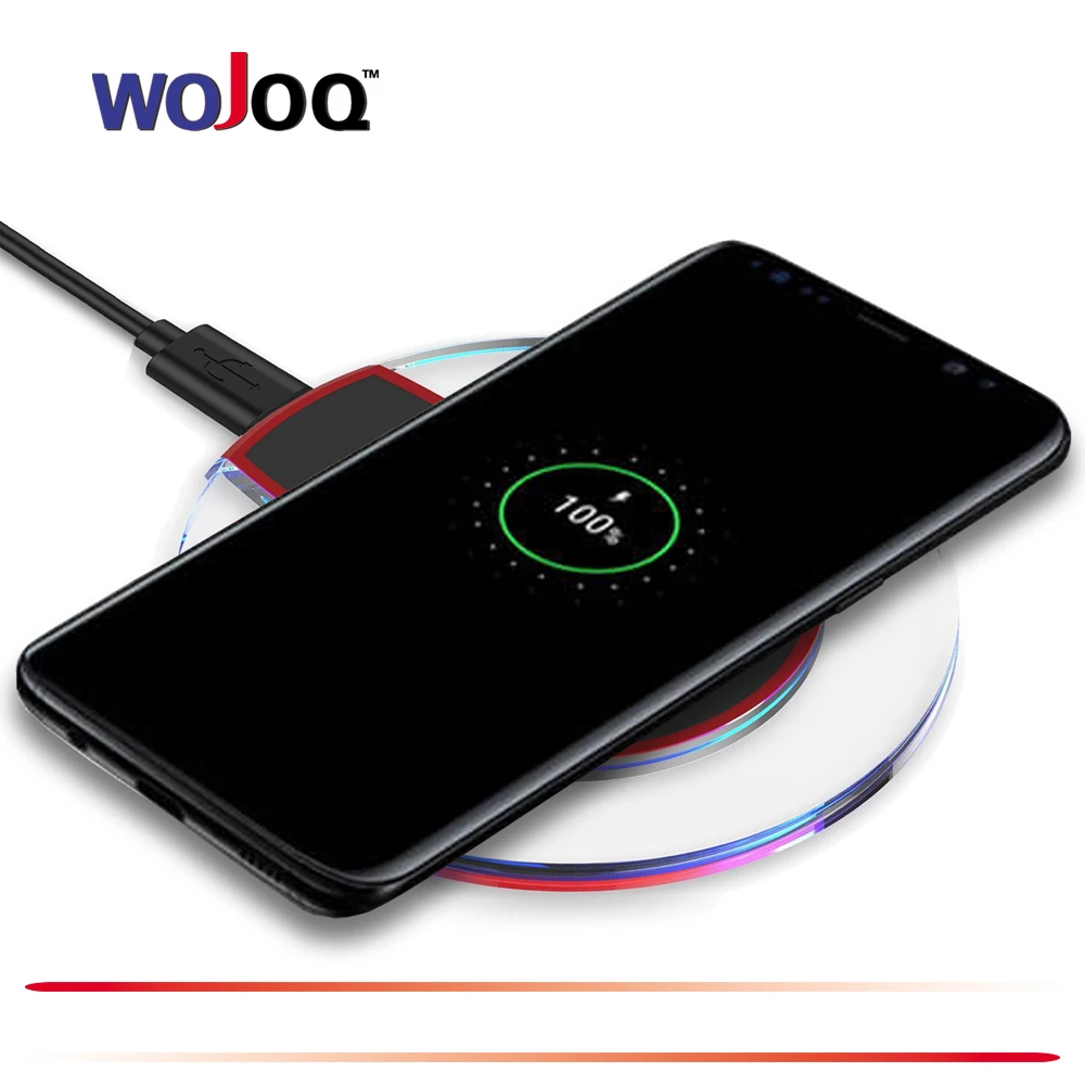 

Wireless Charger Charging Pad For iPhone X 8 Plus For Samsung S7 S8 S6 Edge Note 5 Fast Charger Qi Wireless Receiver kit