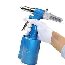 LAOA промышленного класса беспроводные пневматические заклепки пистолет клепальщик Воздушный пистолет Рабочая способность 2,4 мм/3,2 мм/4 мм/4,8 мм рабочий диапазон 16 мм