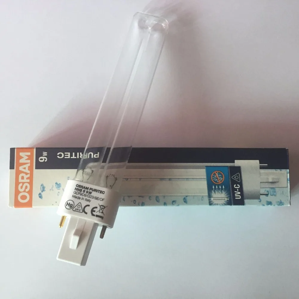 

OSRAM G23 9W UV disinfection lamp HNS9W UV-C purification in addition to mites UV