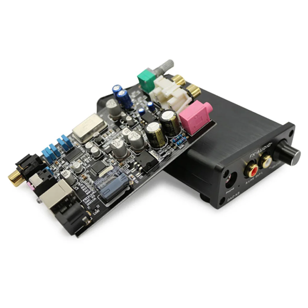 FX Audio DAC X3 волоконный коаксиальный USB декодер 24 бит/192 кГц наушники Декодер мини