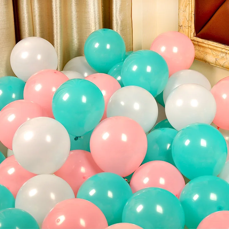 

100pcs/lot 2.2g Thick Matt 10cm Latex Balloon Inflatable Wedding Decorations Air Ball Happy Birthday Party Supplies Balloons