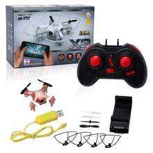 Mini Drone with Camera HD RC Quadcopter App WiFi Phone Control Live Video Nano Helicopter Toys Gift Dwi X3 VS Cheerson CX-10W
