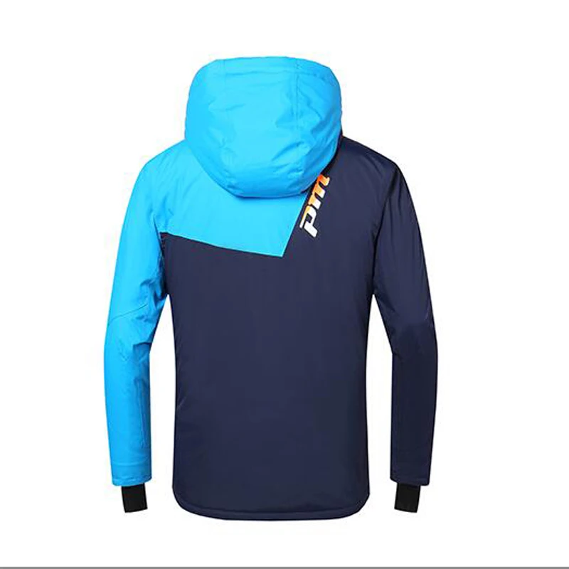 Nueva al aire libre de esquí de montaña de los hombres a prueba de viento impermeable térmico Snowboard hombre chaqueta de esquí ropa de patinaje espesar con Velve
