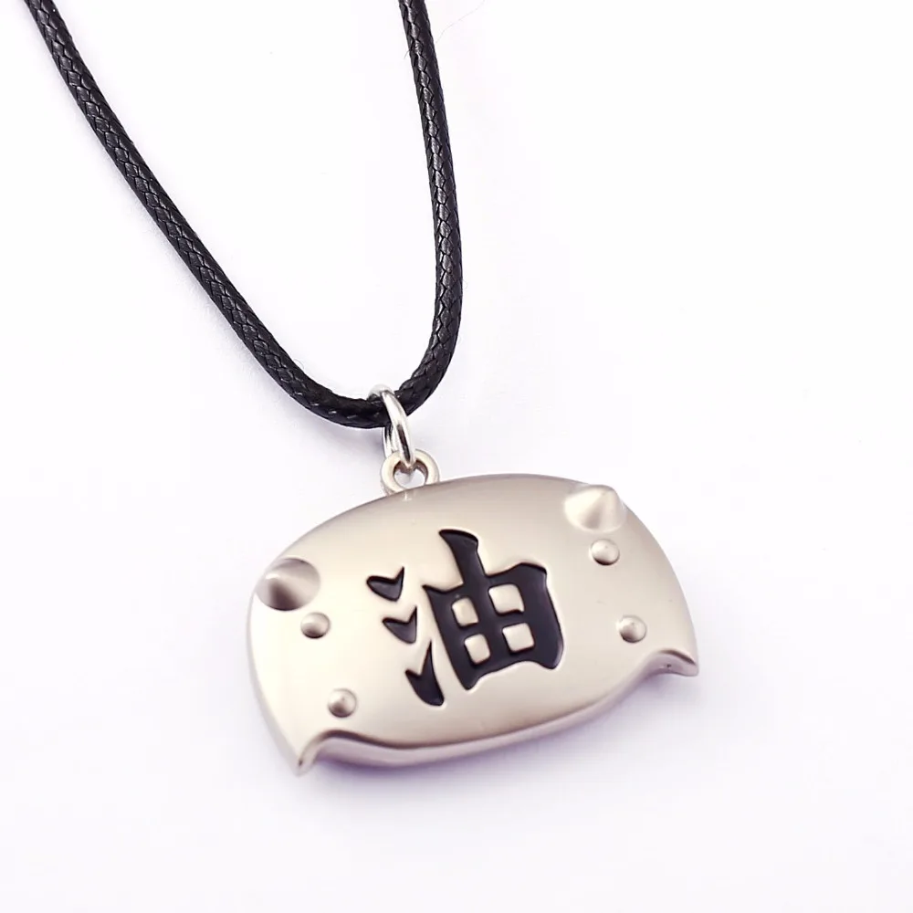 Аниме Наруто Jiraiya ожерелье Ero-sennin GAMA SENNIN ABURA Подвески мужские ожерелья подвески аксессуары Фигурки игрушки сувениры подарок