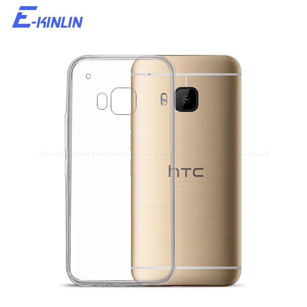 

Transparent Silicone UltraThin Clear Soft Full Protective Cover For HTC One M8 M8s M9 Plus M10 S9 TPU Back Case