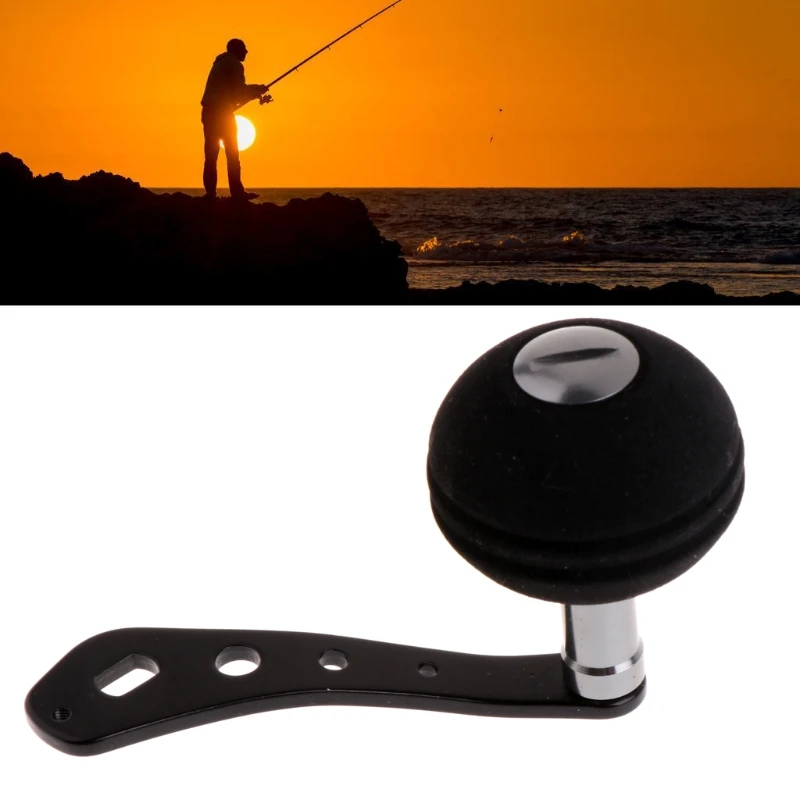 Fishing Handle Reel Single Knob Replacement Baitcasting Accessory