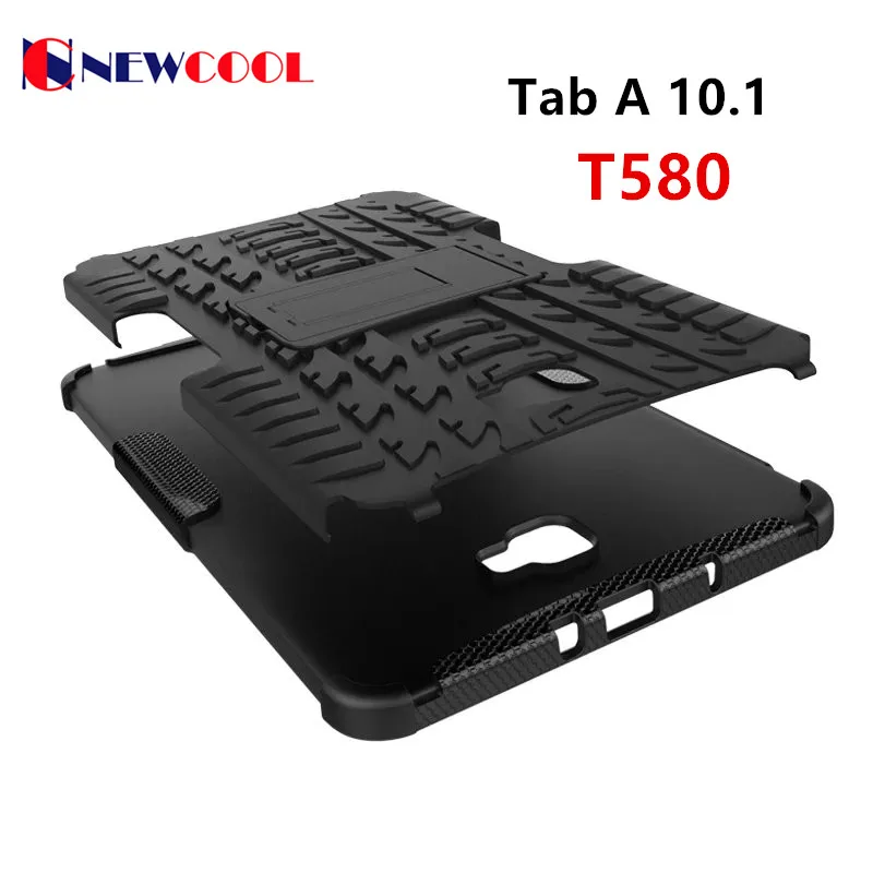 

For Samsung Galaxy Tab A A6 6 10.1 2016 T585 T580 Tablet case Heavy Duty Defender Rugged TPU+PC Armor Shockproof KickStand Cover