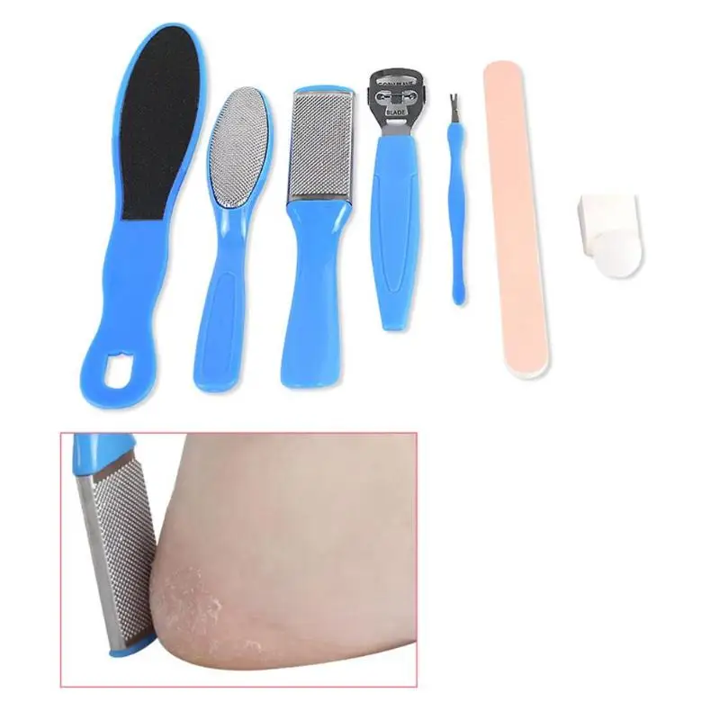 

Pro Pedicure Tool Set Foot File Foot Rasp Dead Skin Removal Polishing Strip