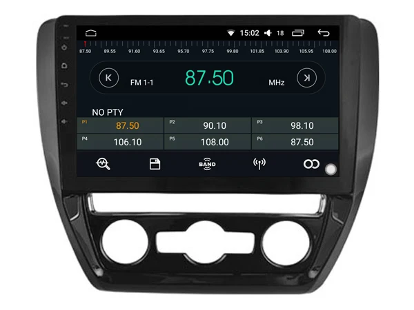 Top Fit for  J etta 2016 Android 8.0 car gps multimedia 64GB rom+IPS screen+CARPLAY+TDA7851 Amplifer+4 Car Launcher radio 4