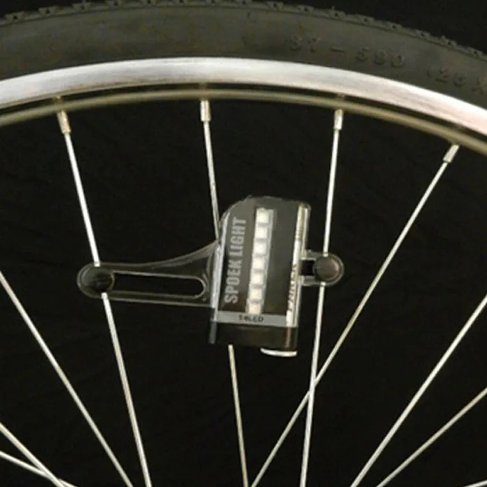 100 шт./лот светодиодный фонарик для велосипедных спиц 14 светодиодный вело колесо с подсветкой спортивный велосипед свет спиц 30 изменения