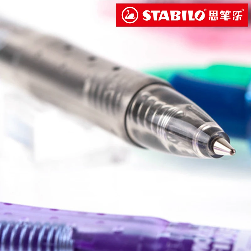 10 шт. Аутентичные STABILO 308# шариковая ручка Scriptliner ручка цветная шариковая ручка 0,38 мм студенческий статиомерный шар