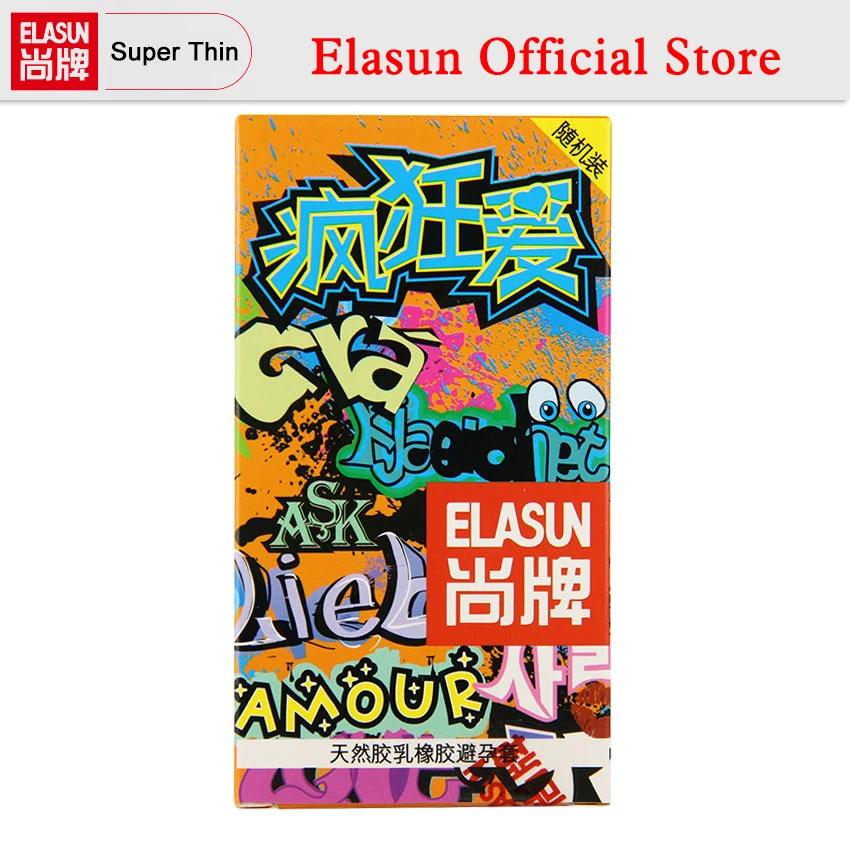 ELASUN 6 PCS Crazy Love Large Oil Mass Pleasant Sensation Allure Condoms Natural Latex Rubber Condoms Safer Sex for Men ELASUN 6 PCS Crazy Love Large Oil Mass Pleasant Sensation Allure Condoms Natural Latex Rubber Condoms Safer Sex for Men