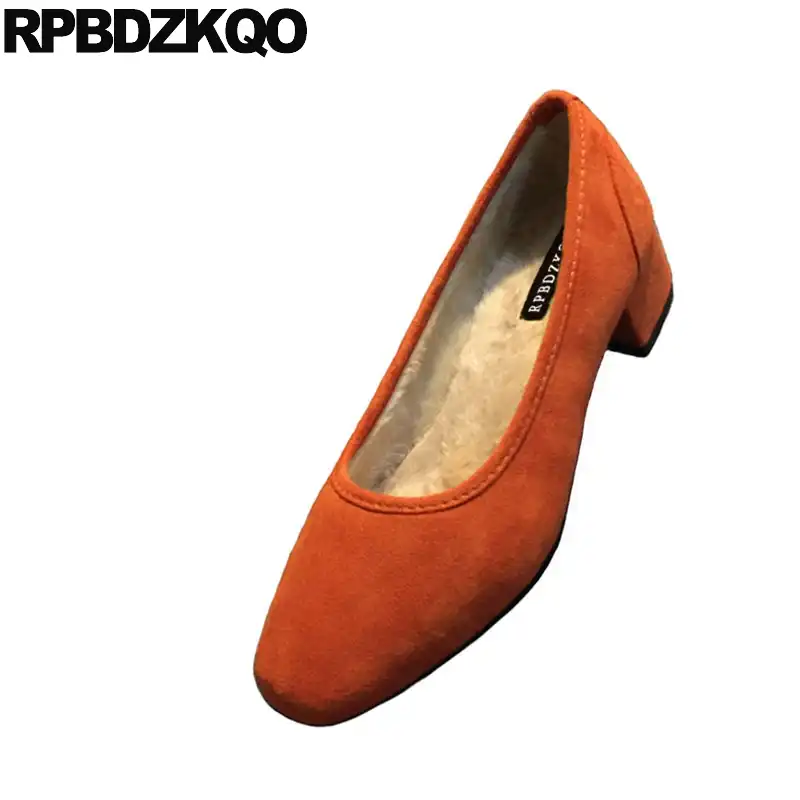 orange court heels
