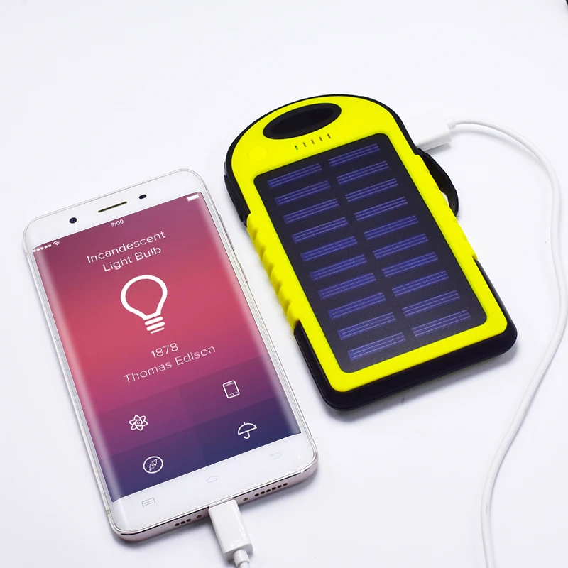 Dual USB 10000MAH Large Capacity Solar Power Bank Battery Charger Power Supply With Flashlight For Smart Phones Charging Sale Dual USB 10000MAH Large Capacity Solar Power Bank Battery Charger Power Supply With Flashlight For Smart Phones Charging Sale