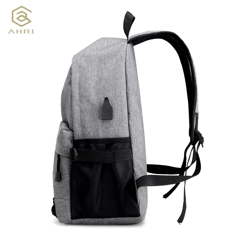 AHRI 2018 nueva Mochila de lona para hombres para estudiantes universitarios Mochila escolar para adolescentes Mochila Vintage Mochila de viaje AHRI 2018 nueva Mochila de lona para hombres para estudiantes universitarios Mochila escolar para adolescentes Mochila Vintage Mochila de viaje