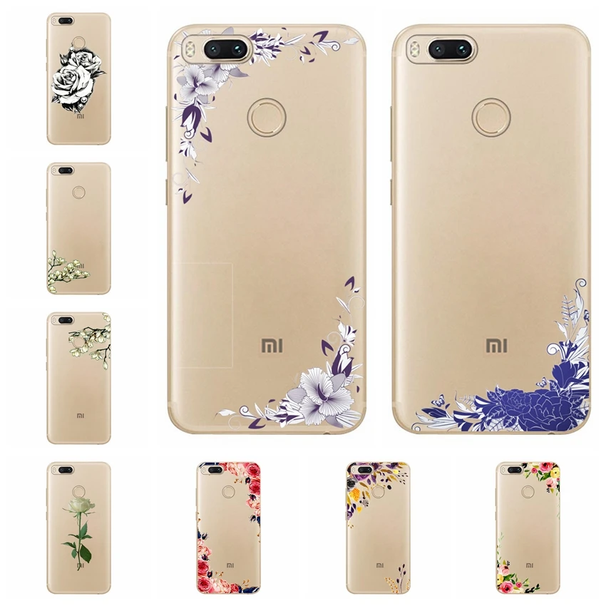 Сексуальный цветочный узор мягкий ТПУ чехол для Xiaomi Redmi 4X Note 3 Mi A1 4 Pro 4A 5 6 6pro A652 |