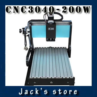 3040Z-DQ+, CNC3040 300W cnc router wood PCB engraving machine milling carving machine CNC 3040 cnc machine free shipping cnc 3040 z dq 4 axis 3d wood engraving machine pcb carving router with ball screw tool auto checking instrument