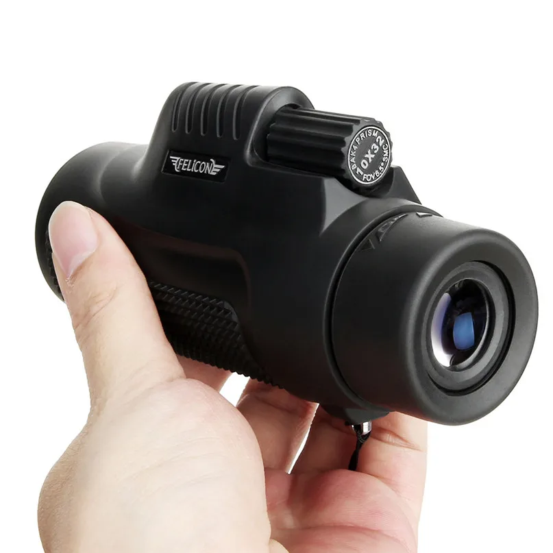 Monocular Telescope Outdoor Mini 10X32 Portable Night Vision Monocular Telescope Focus Telescope #2Y03 (2)