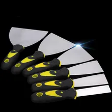 1 шт. Высокое качество Профессиональный шпатлевка нож пластиковая рукоятка Шпаклевка скребок настенный инструмент для штукатурки строительные инструменты