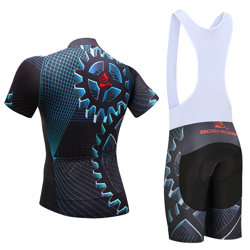 Летние Велосипеды Джерси Биб шорты комплект для мужчин и женщин Открытый быстросохнущая Велосипедная форма Ropa Ciclismo спортивной WKH18012208