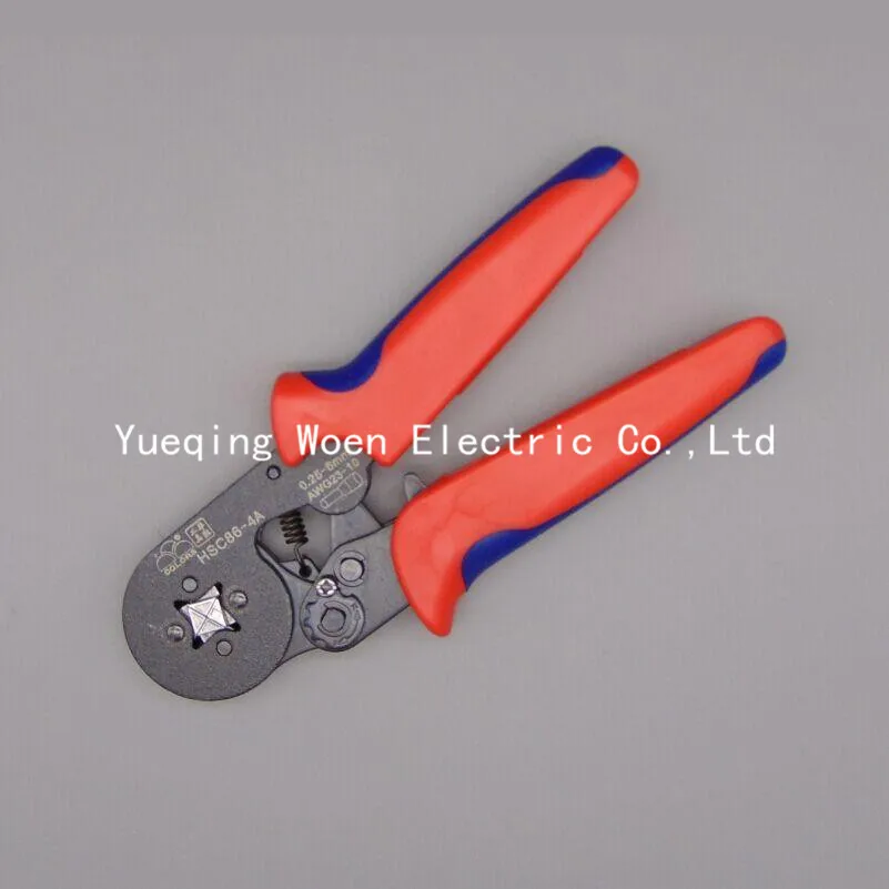 

HSC8 6-4A 23-10AWG Terminal Crimping Tool Bootlace Ferrule Crimper Wire end Cord