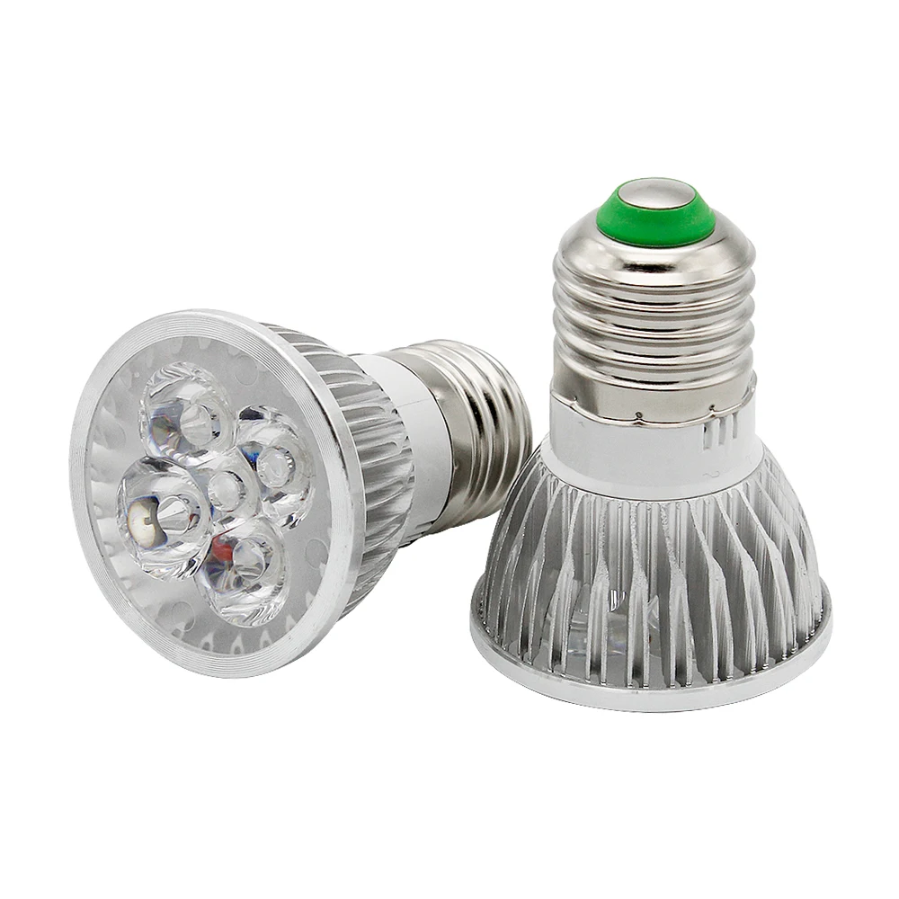 1 шт. полный спектр E27 светодиодный светильник 5 Вт 6 12 15 18 25 SMD 5730 2835 Светодиодный