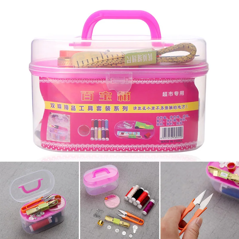 

Premium Portable Sewing Kit Basic Sewing Kits Suitable for Home Travel Emergency Use @LS