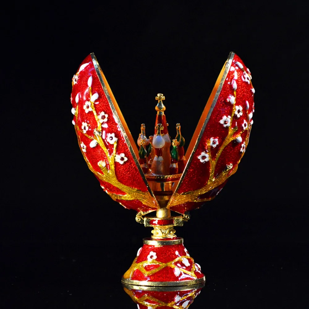 QIFU высококачественное яйцо в стиле Faberge для шкатулки ювелирных изделий|Упаковка