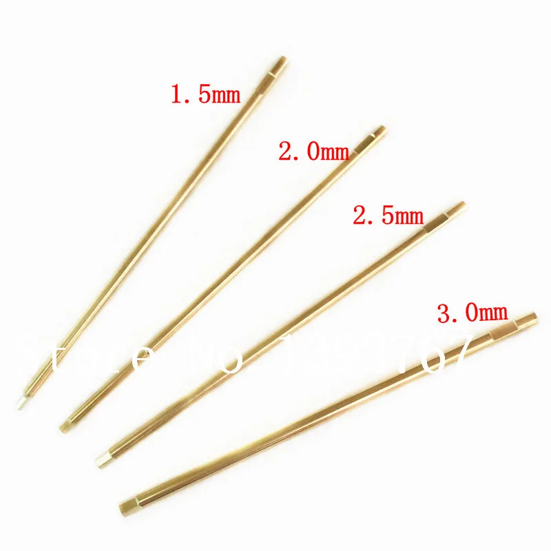 10Pcs Aluminum Steel Hex Screw Driver 1.5mm 2.0mm 2.5mm 3.0mm Length 100mm For RC Car Boat Airplane Robot | Игрушки и хобби