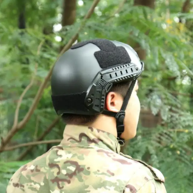 Protective Paintball Wargame Helmet Army Airsoft MH Tactical FAST Helmet with Protective Goggle Lightweight