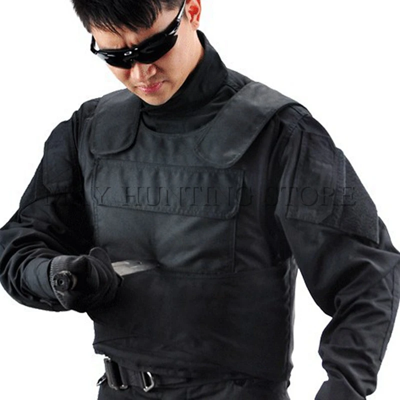 

Tactical Hunting Combat Fighting Stabproof Vest Hard Panels Stab Proof Vest knife protective Anti stab proof Vest