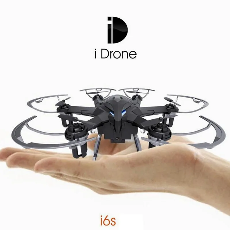 Yizhan I6s Mini font b RC b font Drones With Camera HD 2 4G 4CH 6