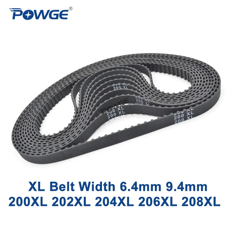 Ремень ГРМ POWGE XL ширина 200/202/204/206/208 025 037 зубьев 100 101 102 103 синхронный ремень 104 202XL 204XL