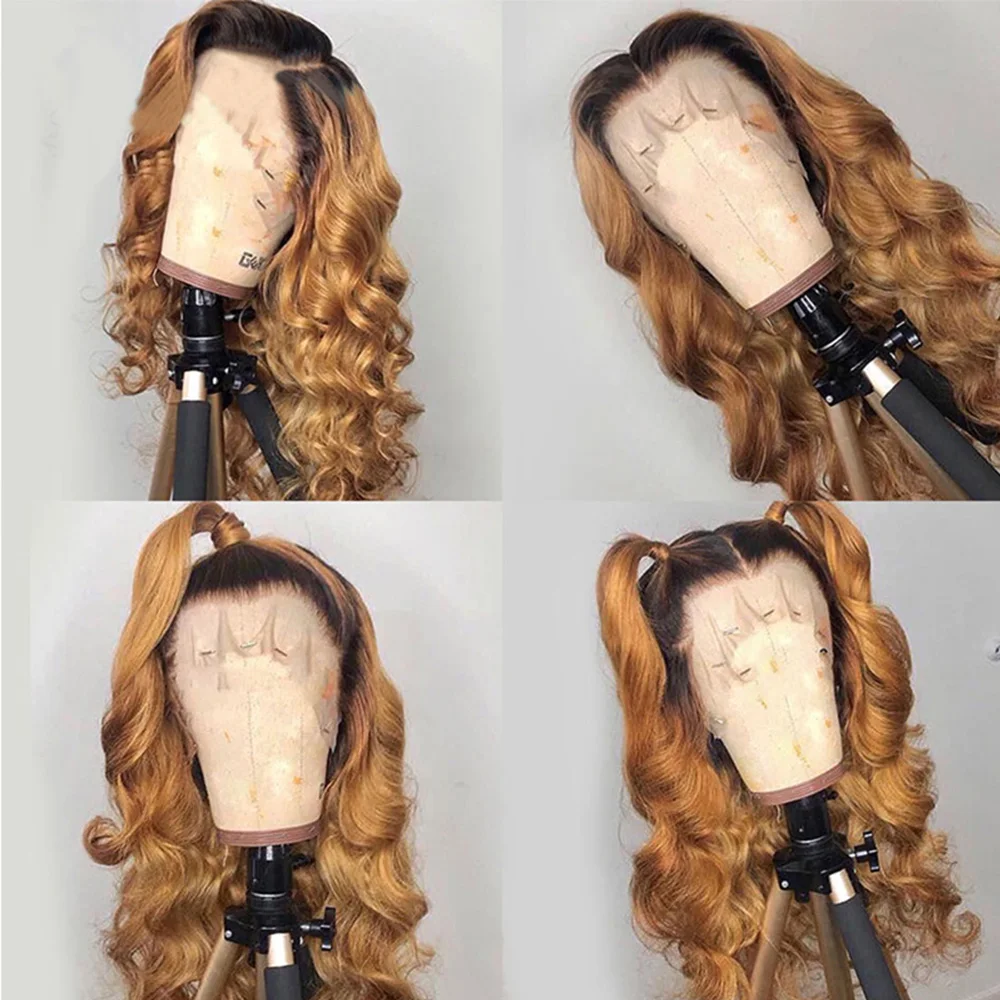 frente do laço perucas de cabelo humano