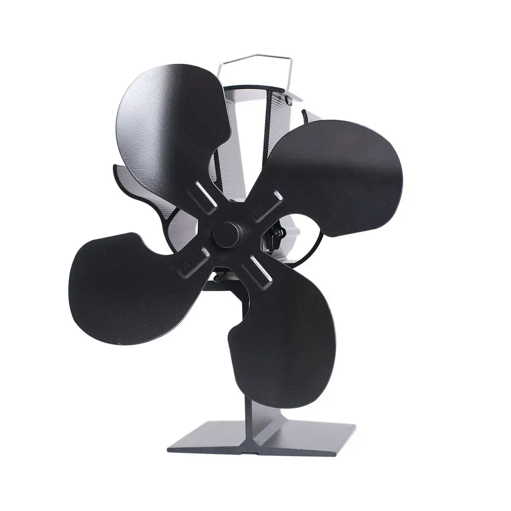 

3-Blade Heat Powered Stove Fan Wood/Log Burner/Fireplace Increases 80% More Warm Air Than 2 Blade Fan- Eco Friendly