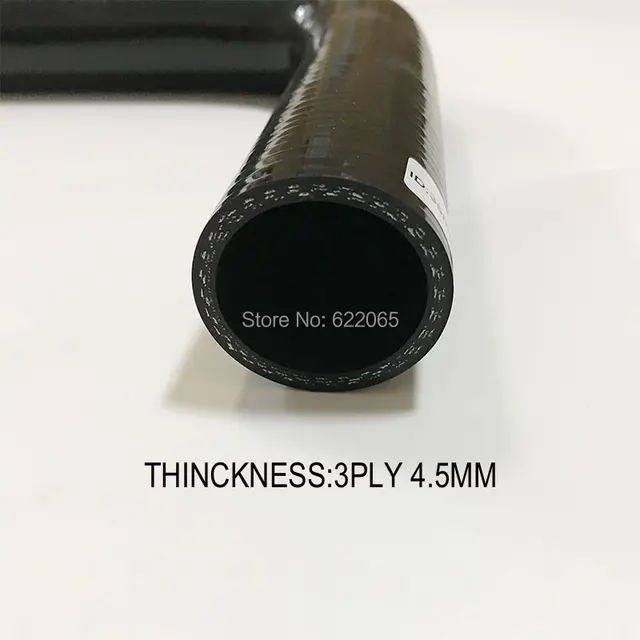 ID6.5mm-id12mm 90 Degree Silicone Hose Bend Pipe Elbow Air Water