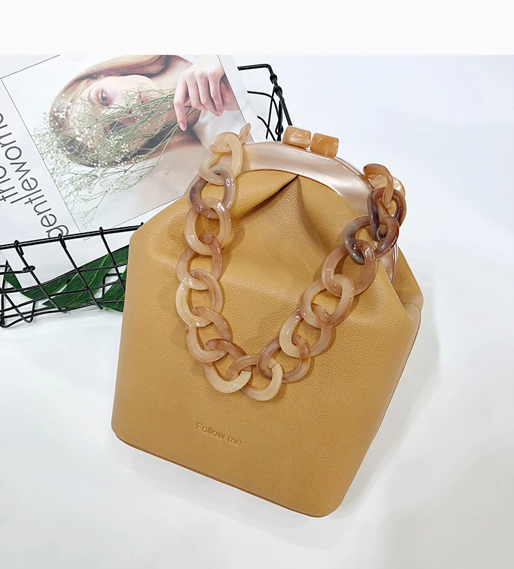 bolsa feminina corrente ombro mensageiro sacos sorvete
