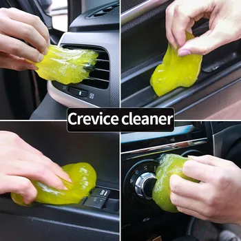 

Car Cleaning Sponge Products Auto Universal Cyber Super Clean Glue Microfiber Dust Tools Mud Gel Products