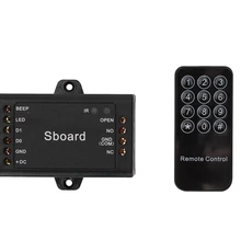 Sboard мини одна дверь контроллер пользовательских данных может быть передан подключение с любым ридером Wiegand 26~ 37 бит выход