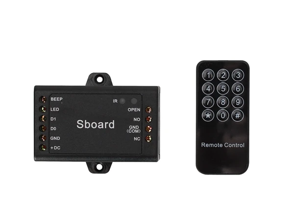 

Sboard Free Shipping Mini Single Door Controller User Data Can Be Transferred Connect with Any Reader Wiegand 26~37 Bits Output