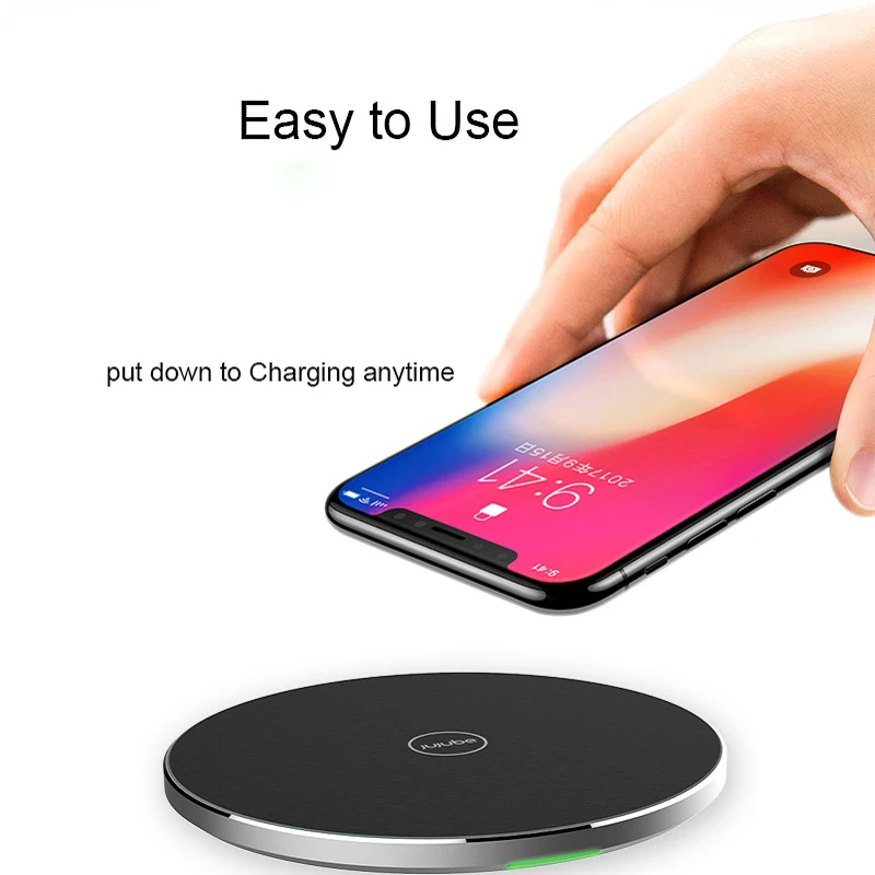 

Wireless Charger For Apple iPhone 8 / 8 Plus / X 10W Qi 3.0 Wireless Phone Fast Charger Charge Charging For Samsung Galaxy S8 S7