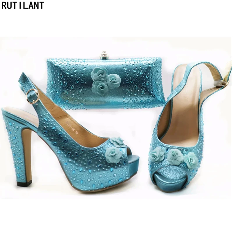Sacs Et Sky Nouvelle purple yellow rose Arrivée Femmes Italie Dernière Blue Italien Africain D'été Ba Pompes En 2018 Mis Chaussures 1IqSfR